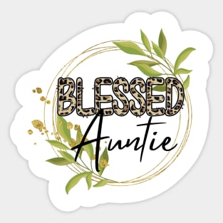 Blessed Auntie Sticker